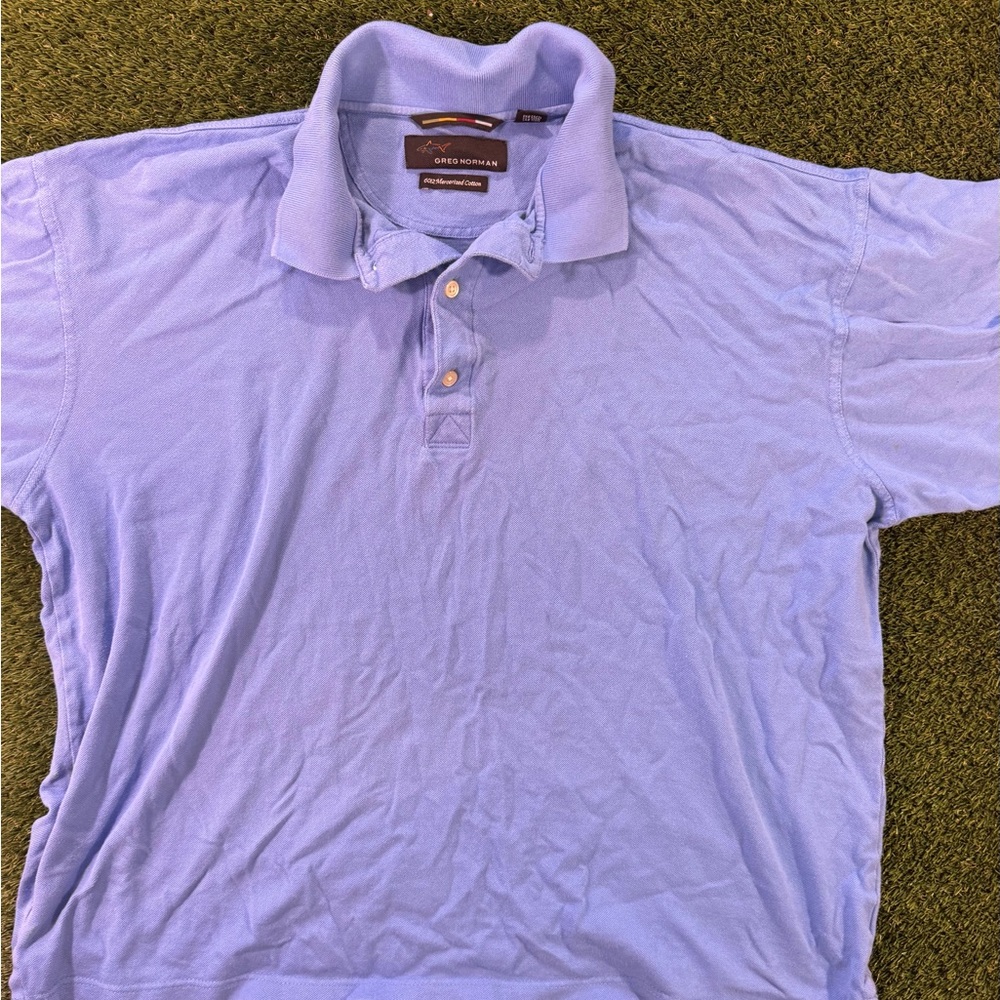 Greg Norman Collection Lavender Polo Shirt